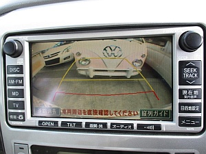alphard rear camera